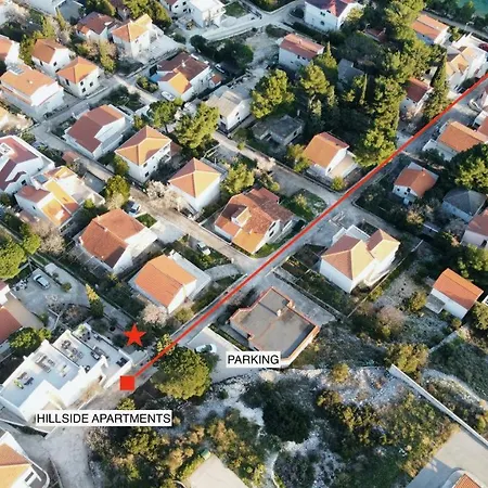 Lejlighed The Grande - Huge Terrace - Amazing Sea Views - Tastefully Furnished - Access To Rooftop Terrace And Gym - Hillside Rogoznica (Sibenik-Knin)